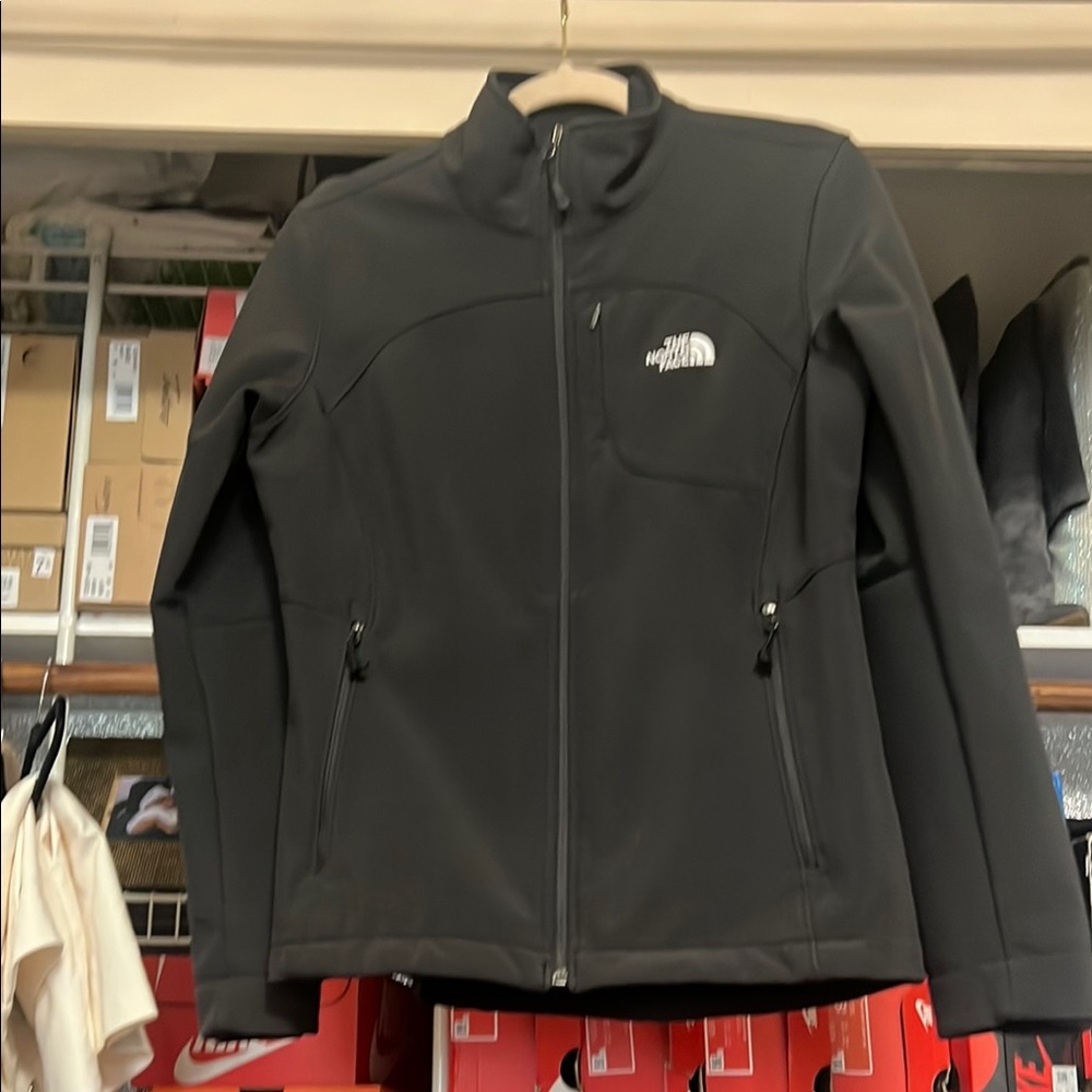 The North Face Charcoal Softshell Jacket
